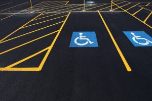 striping parking lot