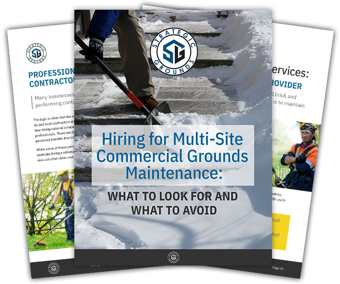 Hiring Multisite commercial grounds Maintenance (1) Strategic Grounds Management